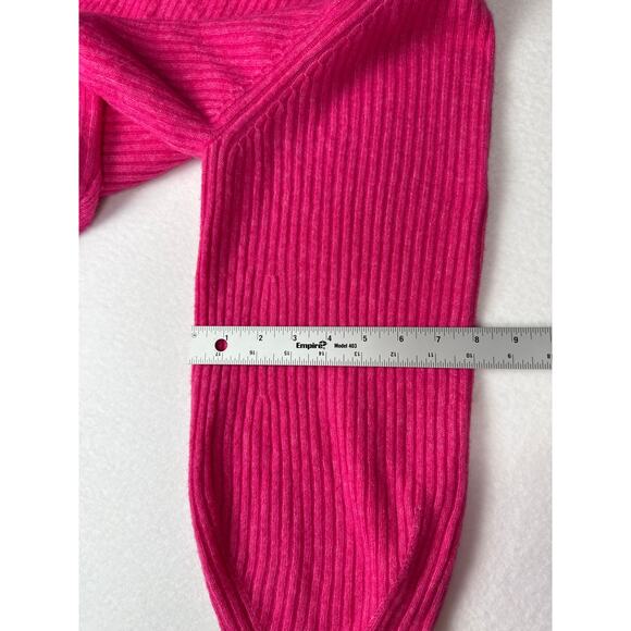 Athleta layover merino wool tulip pink women’s large - Picture 16 of 16